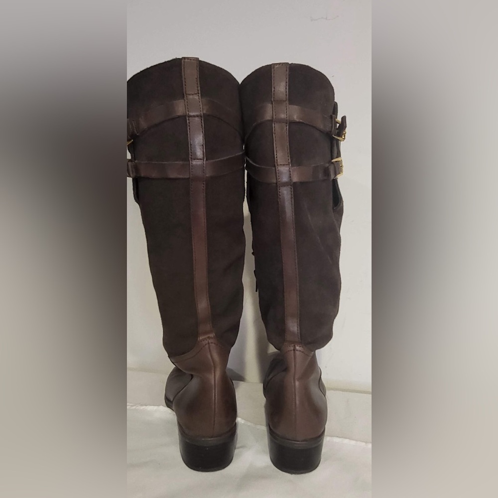 Ralph Lauren Brown Over the Knee Boots - Picture 7 of 7
